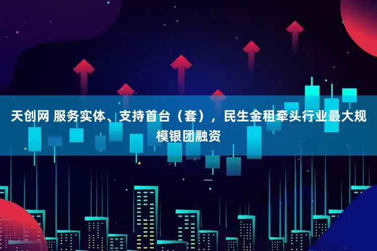 天创网 服务实体、支持首台（套），民生金租牵头行业最大规模银团融资