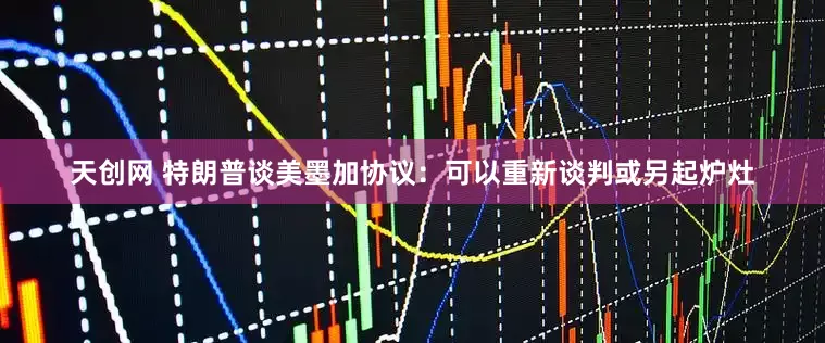 天创网 特朗普谈美墨加协议：可以重新谈判或另起炉灶